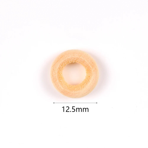 Natural wood beads - wood,
