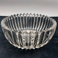 Vintage Ribbed Glass Trifle