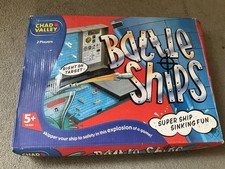 Chad Valley Battle Ships Game. Complete Set. Good Condition