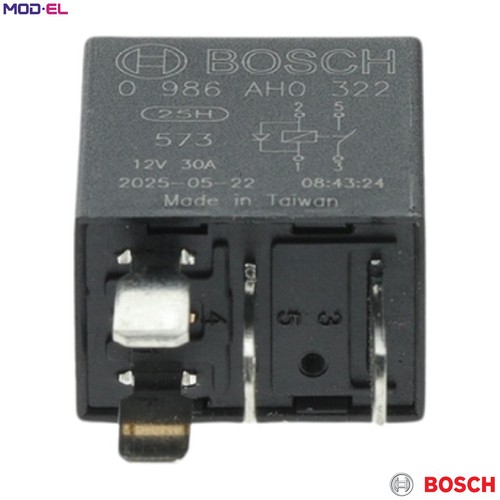 Relay main current - main, ah0