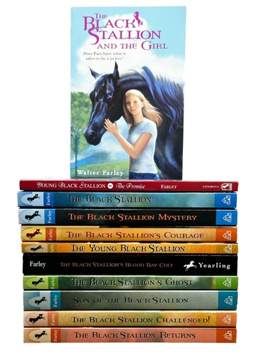 The black stallion book series - black,