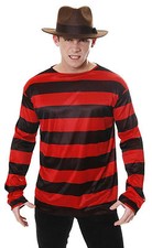Red & Black Striped Jumper