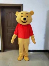 Cute Pooh Bear Mascot Costume