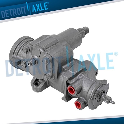 Complete power steering gear - power,