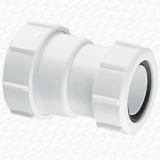 40 42 43mm - 32 34 36mm Joiner Coupling Compression Multifit Waste Pipe Join