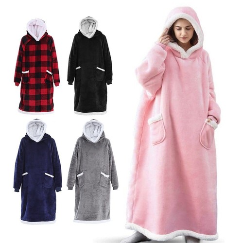 Blanket hoodie wearable - hoodie,