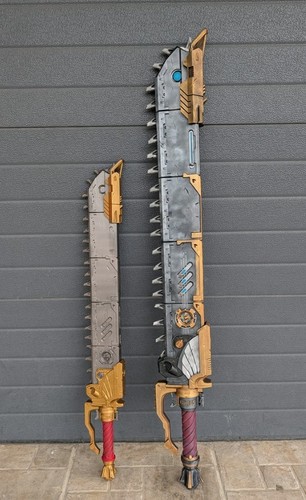 Voidsaw chainsword life size - voidsaw,