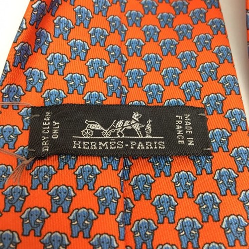 Hermes paris necktie elephant - hermes,