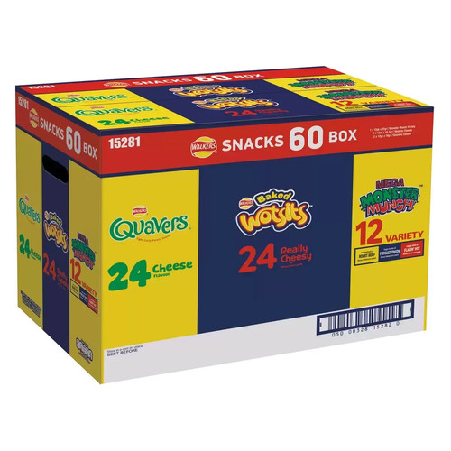 Walkers snack crisps variety - walkers,