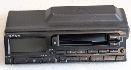Vintage sony 3509 car - xr-3509,
