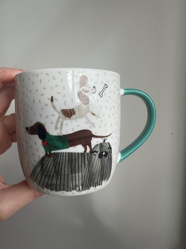 Habitat dog mug 9cms tall - habitat,