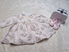 Dior Girls Baby Dress Outfit Set  Dress And Shoes