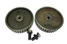 Pair Fiat Lancia Camshaft Pulley 131 132 124 Spider Beta Montecarlo
