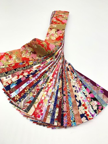Jelly roll cotton strips - roll,,