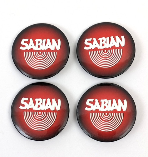 Sabian cymbals button - cymbals,