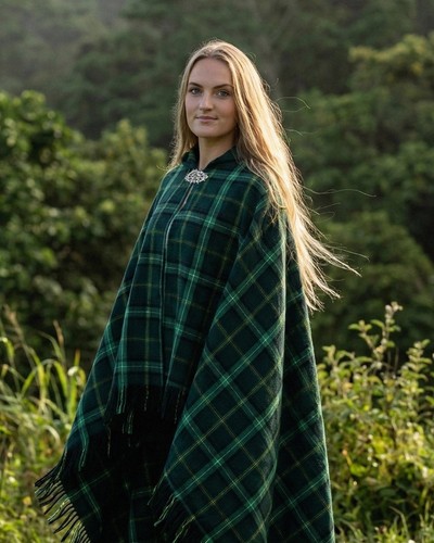 Women tartan cape celtic - celtic,