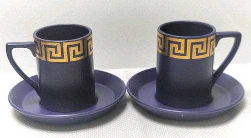 Portmeirion greek key cups - key, &