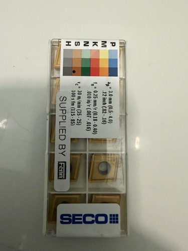 Seco indexable carbide turning