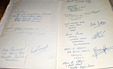 "THE GILWELL BOOK"  Multi-Signed on Investiture - 1962 Boy Scout Book