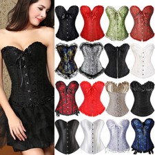 Women Overbust Boned Corset