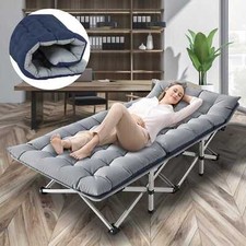 Foldable camping bed adult - bed,