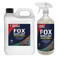 Fox Repellent Spray - 2.5L Plus 500ml Trigger Spray - Spear & Jackson