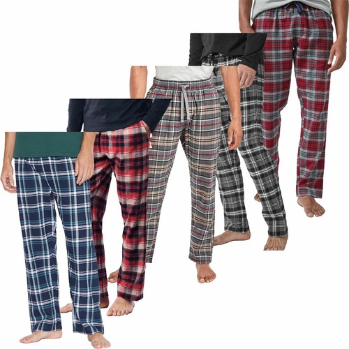 Mens check brushed fleece - mens,