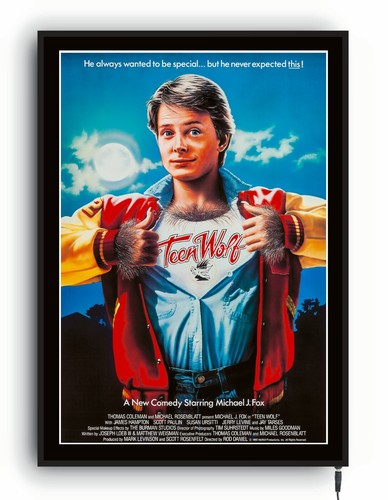 Teen wolf movie poster - wolf,