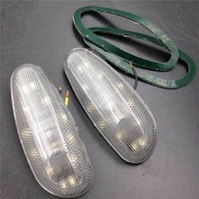 Clear LED Turn Signal Light Flush mount For 2001-2004 2002 SUZUKI GSXR1000 K1 K3