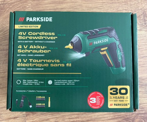 Parkside cordless - parkside, 4v