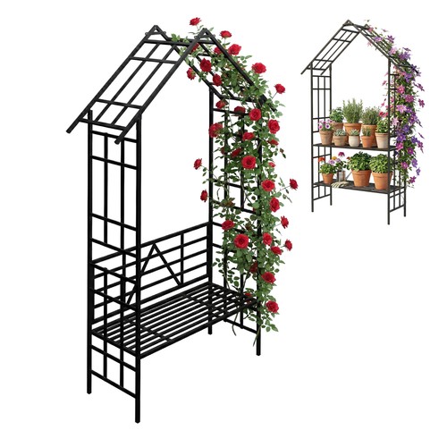 Rose arch archway - arch,, trellis