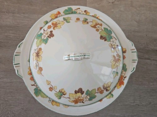 Grindley tureen leaf pattern - grindley, tureen.