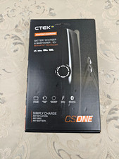 CTEK CS ONE Battery Charger And Maintece Device With APTO Technology (Adaptive C