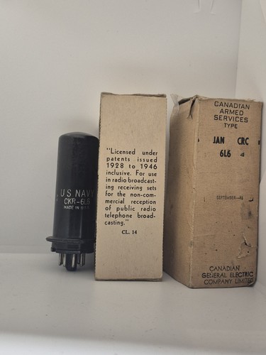 Canadian military jan crc 6l6 - canadian,