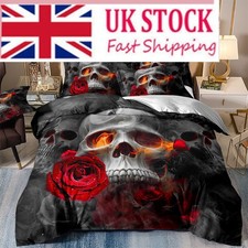 Skull Duvet Quilt Cover Set