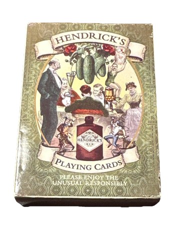 Playing cards hendrick - hendrick's, gin