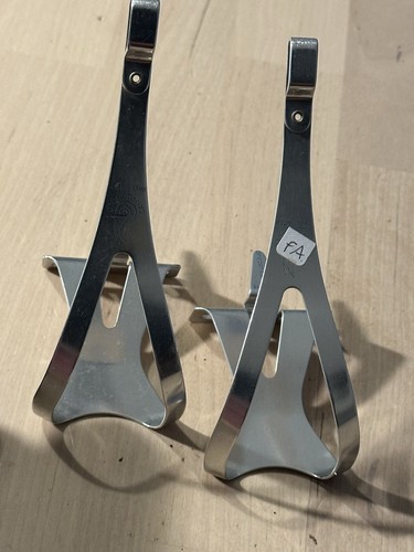 Campagnolo record toe clips - record,