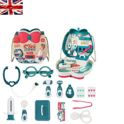 Portable kids doctor kit - doctor,