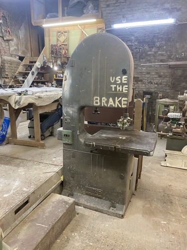 Wadkin bursgreen bandsaw - bursgreen,