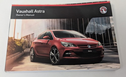 Vauxhall astra owners manual - owners,