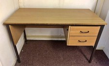 Vintage Office Desk, Straight