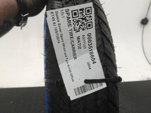 Daewoo matiz space saver spare - matiz,