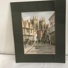 THE SHAMBLES WITH YORK MINSTER