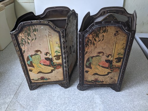 Pair antique huntley - antique,