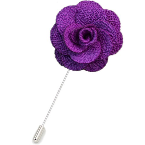 Flower lapel pin - pin, handmade