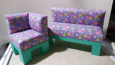 Wooden Doll Furniture 1 Sofa