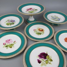 Samuel Alcock Dessert Plate &