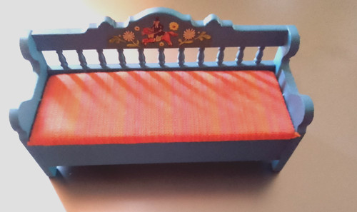 Vintage dollshouse lundby - dollshouse, blue