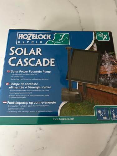 Hozelock solar power cascade - power,