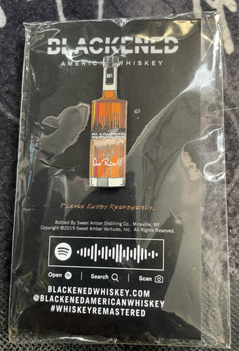 Metallica blackened whiskey - blackened,